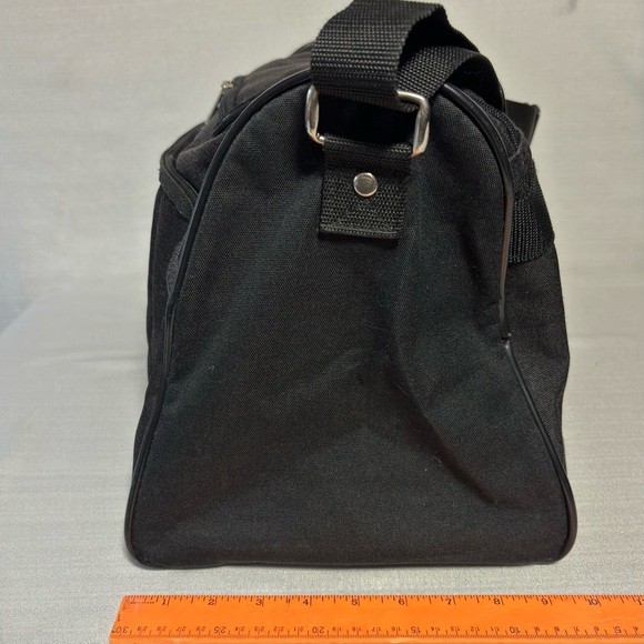 American Flyer XL Black Duffel bag with shoulder strap travel weekender bag - Picture 5 of 10